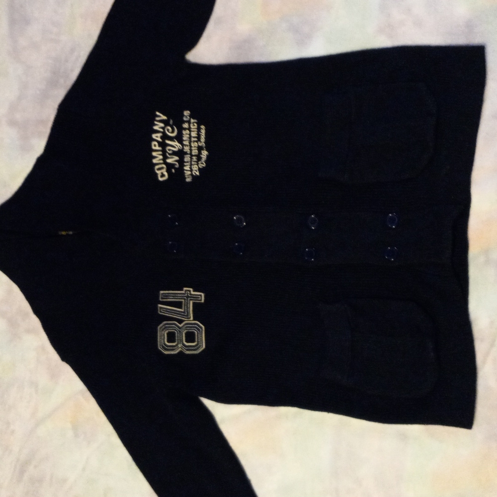 Rivaldi vintage button down sweater NWOT